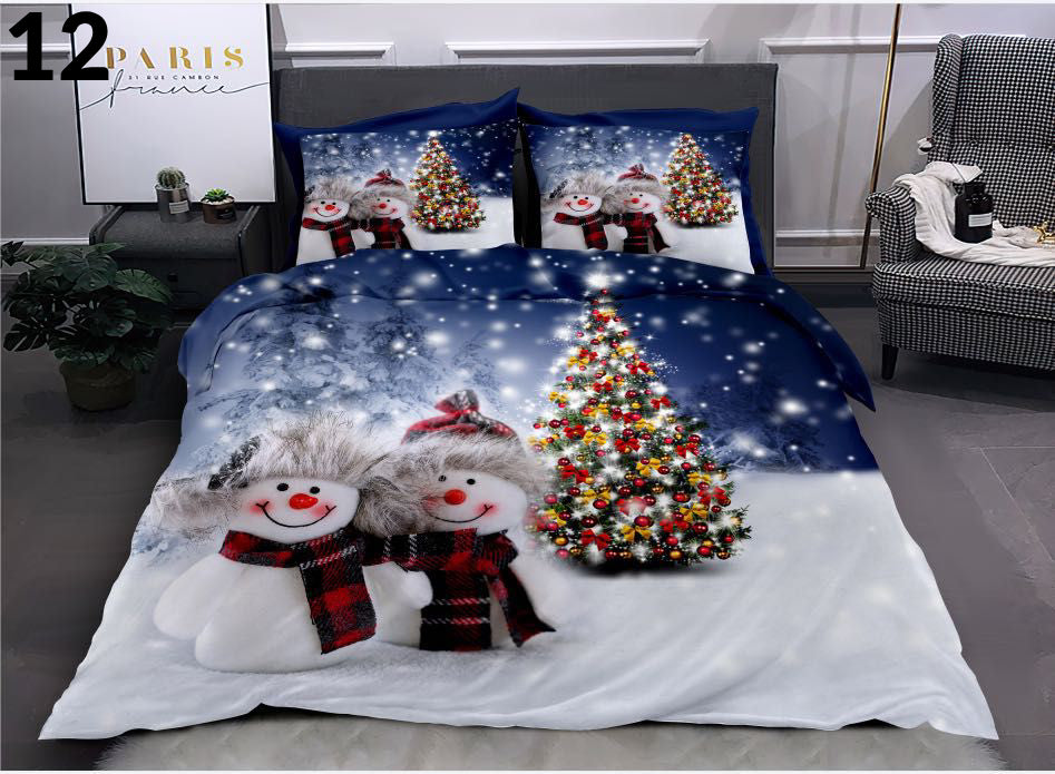 Set Božićne posteljine - 14 uzoraka