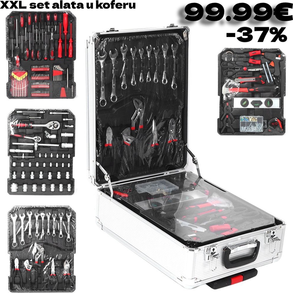 XXL set alata u koferu