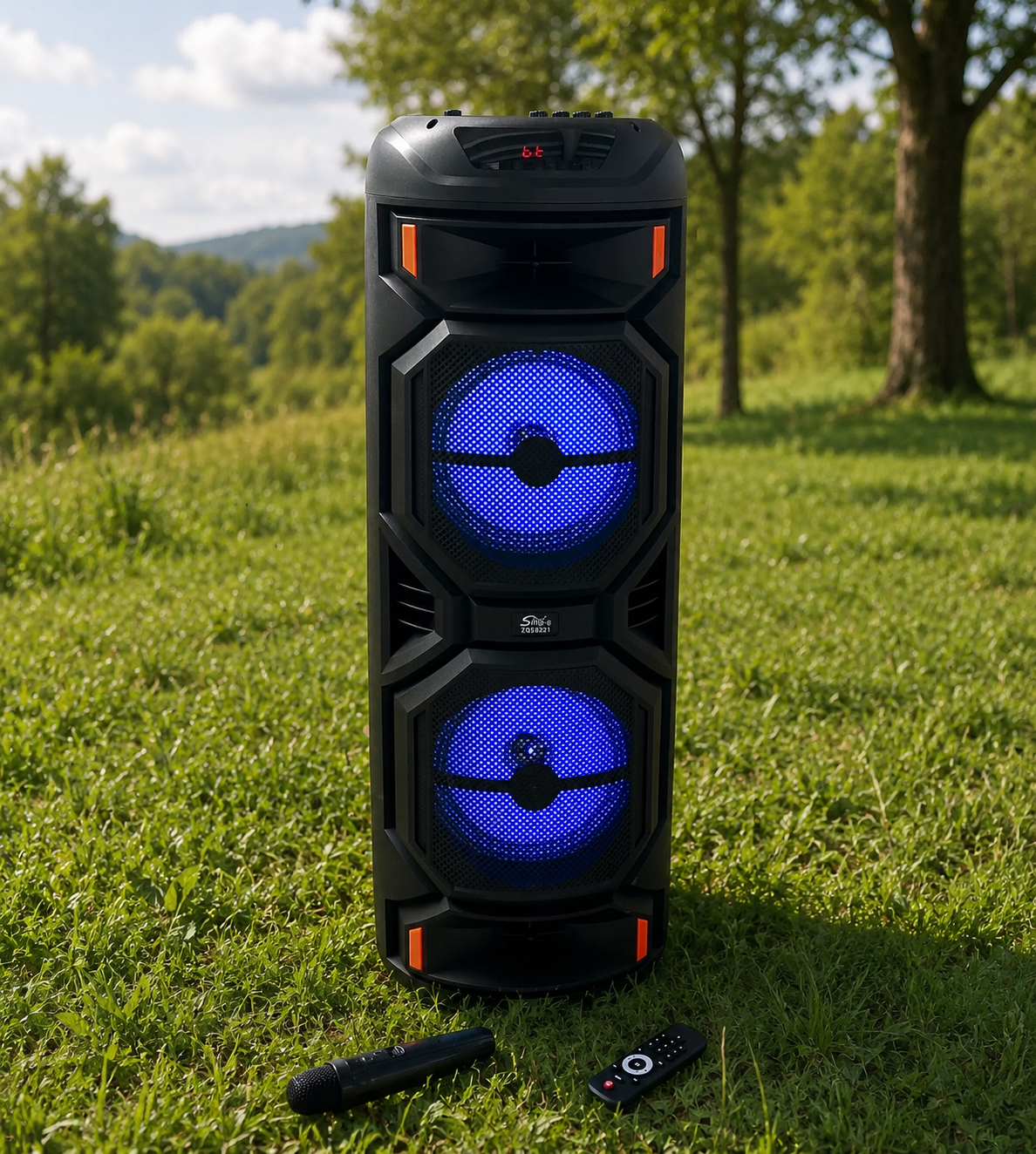 Mega Bass Zvučnik 80cm+GRATIS MIKROFON+POKLON