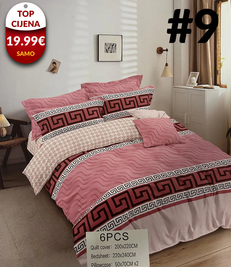 6-dijelni set posteljine - NOVI UZORCI