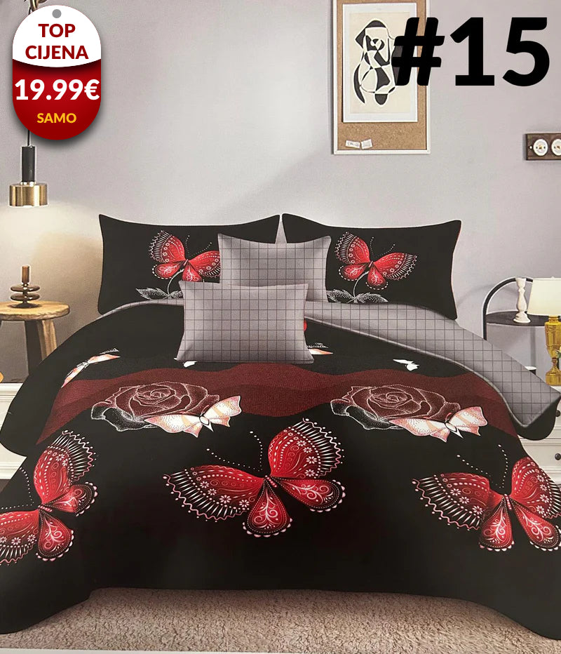 6-dijelni set posteljine - NOVI UZORCI