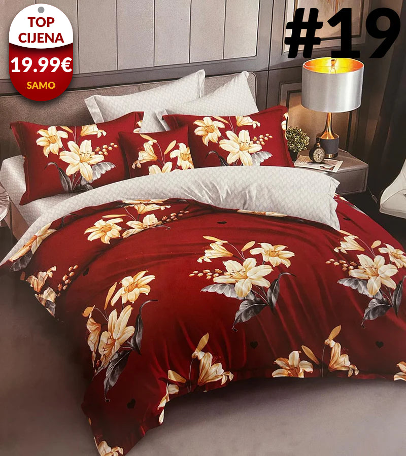 6-dijelni set posteljine - NOVI UZORCI