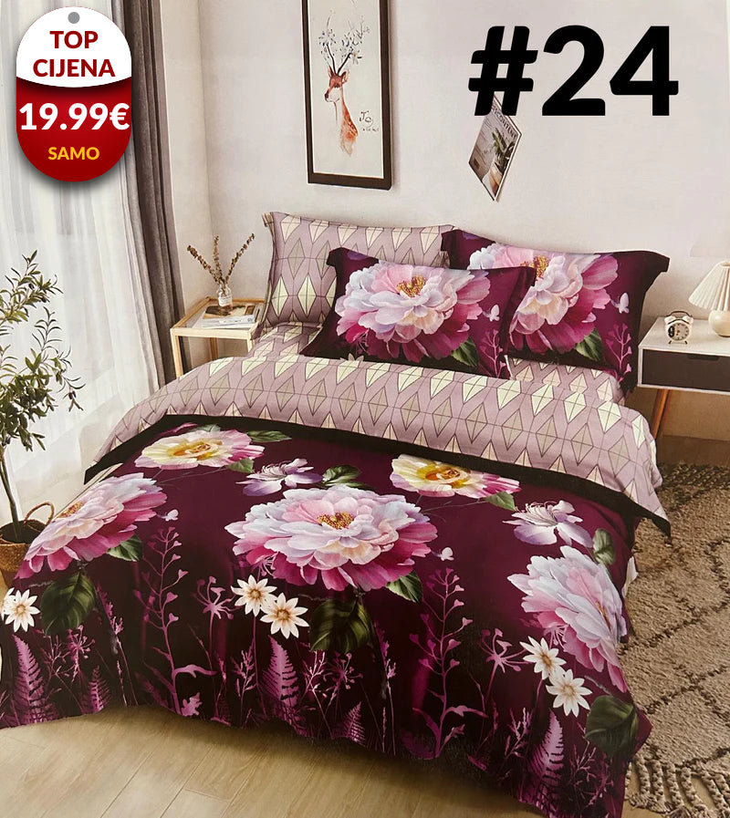 6-dijelni set posteljine - NOVI UZORCI