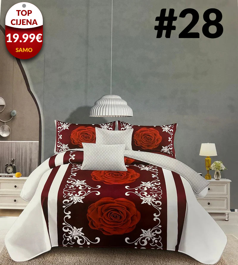 6-dijelni set posteljine - NOVI UZORCI