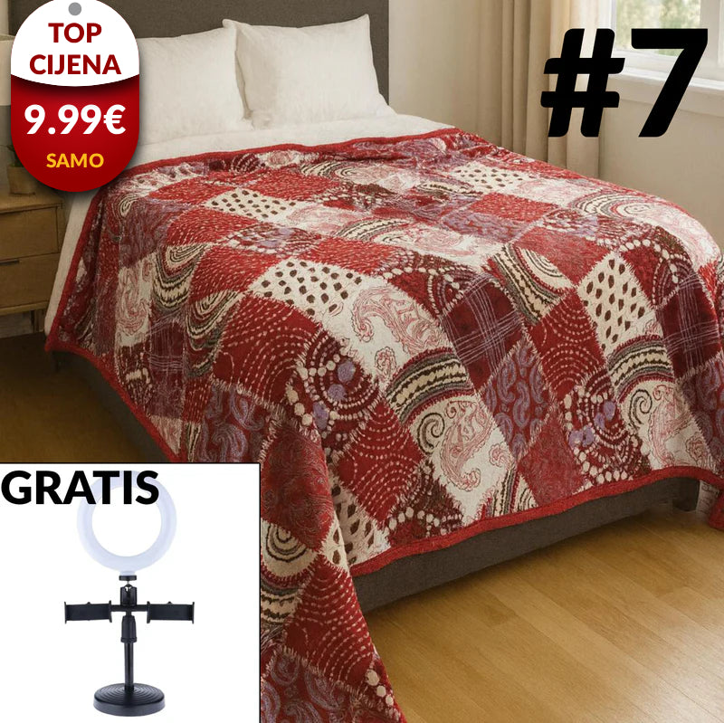 Super soft deke - 200X230cm+GRATIS LED PRSTEN