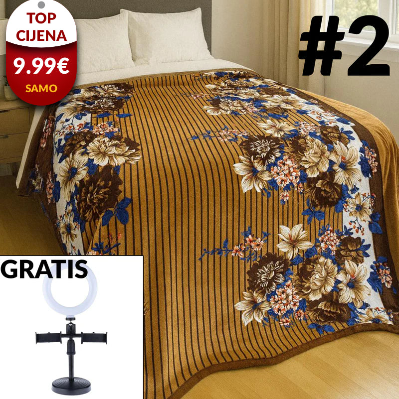 Super soft deke - 200X230cm+GRATIS LED PRSTEN