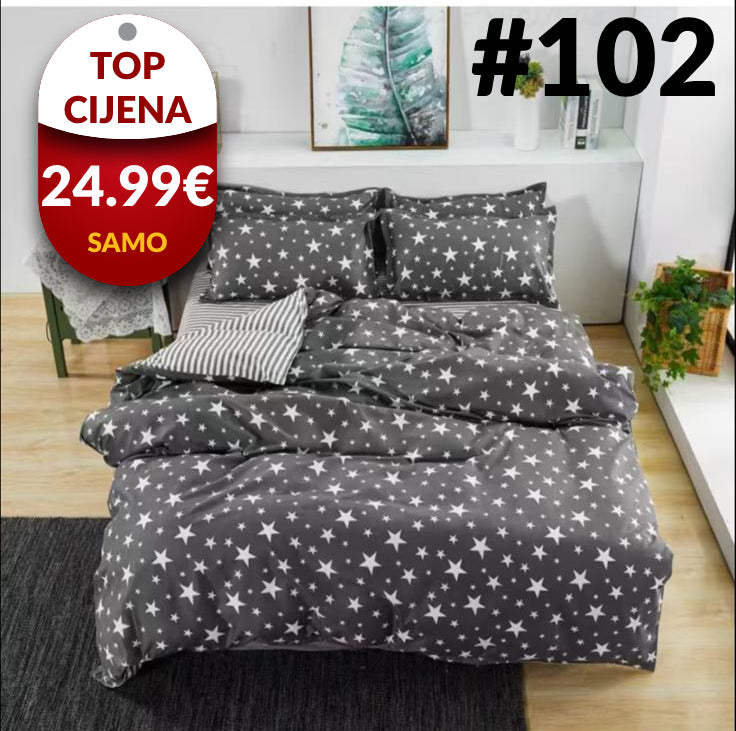 6-dijelni set posteljine + GRATIS POKLON