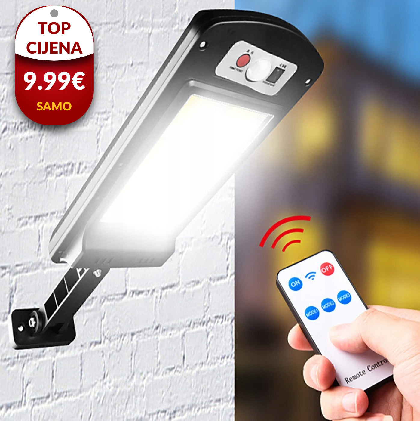 LED Solarni Reflektor 600w