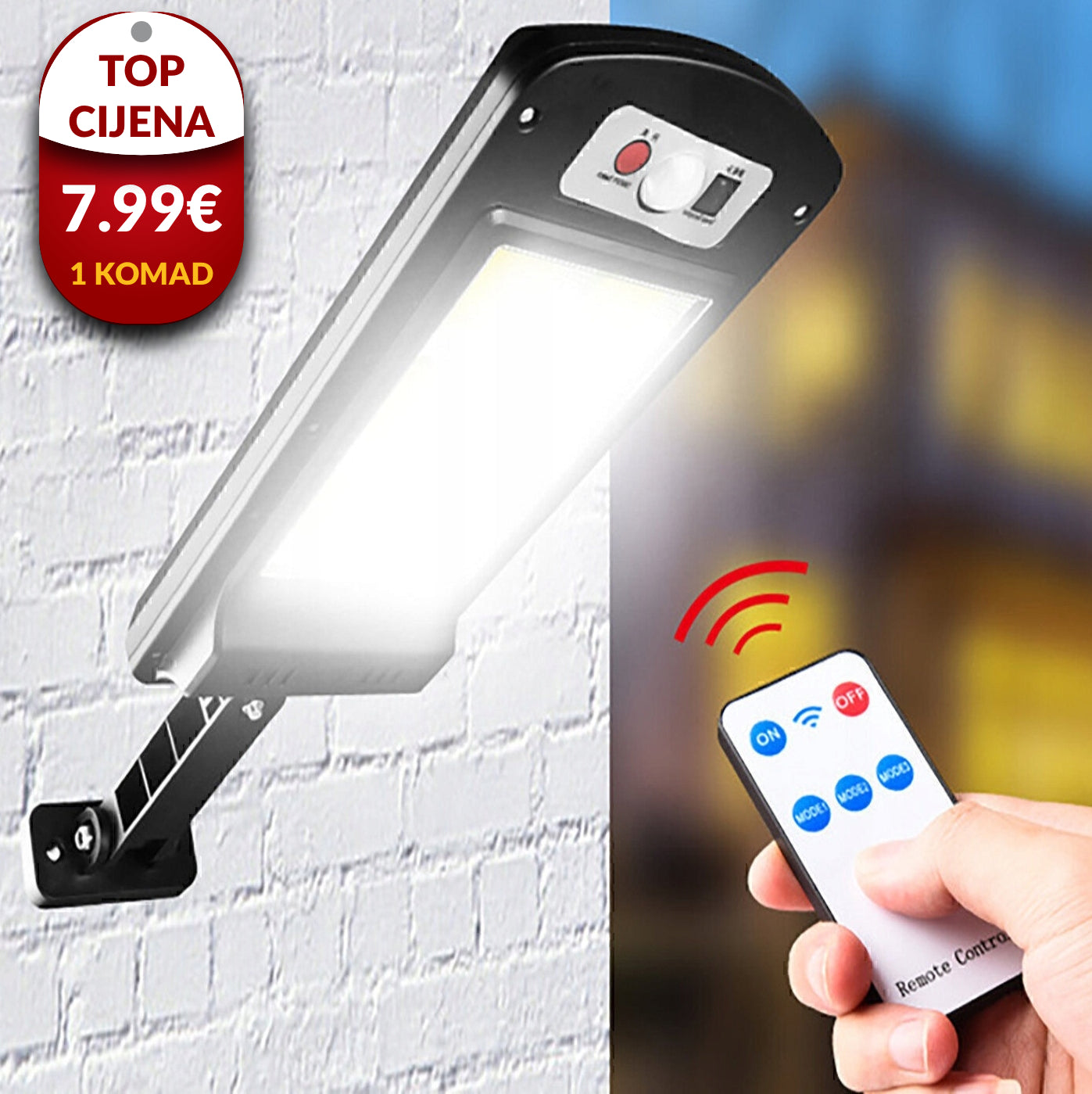 LED Solarni Reflektor 600w