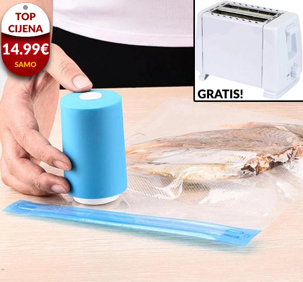 Mini vakumirka+Toster GRATIS