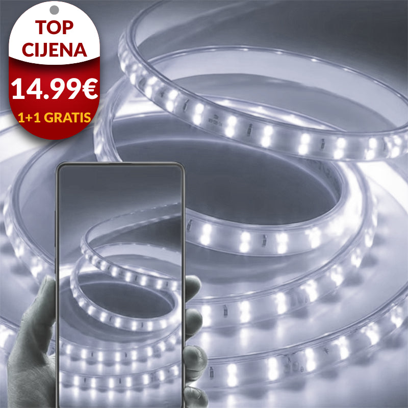LED traka 5/10m 1+1 GRATIS