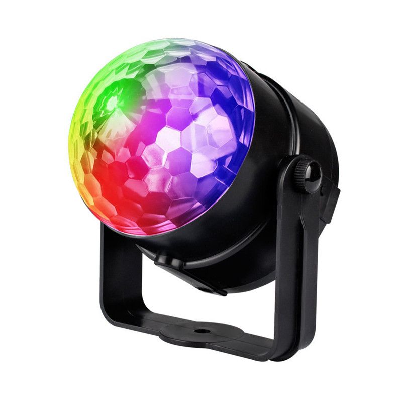 LED RGB BT disco kugla projektor + daljinskim upravljačem