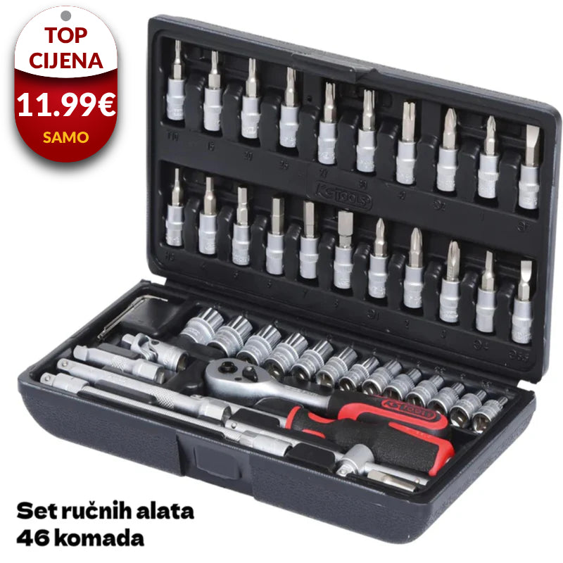 Set ručnih alata (46 komada)