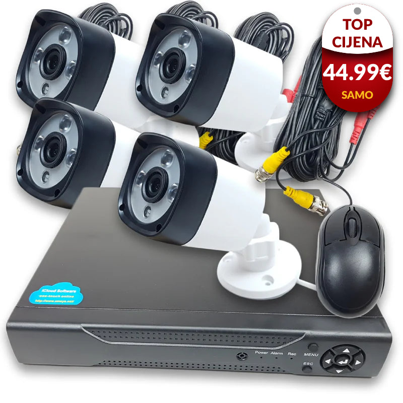 Digitalni video nadzor sa noćnim snimanjem