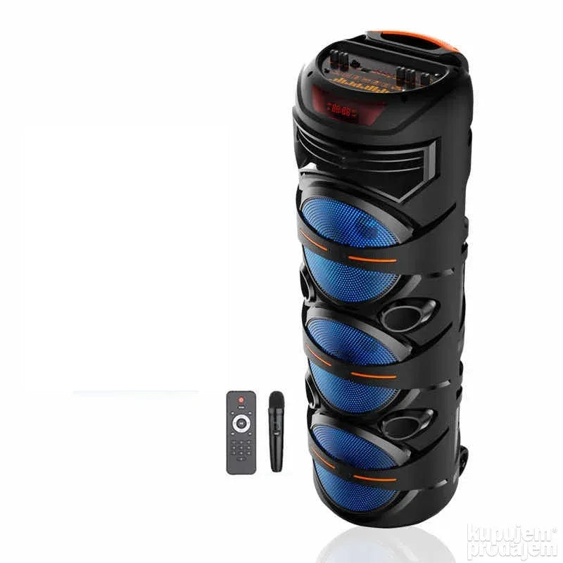 Mega Bass Zvučnik 80cm+GRATIS MIKROFON+POKLON