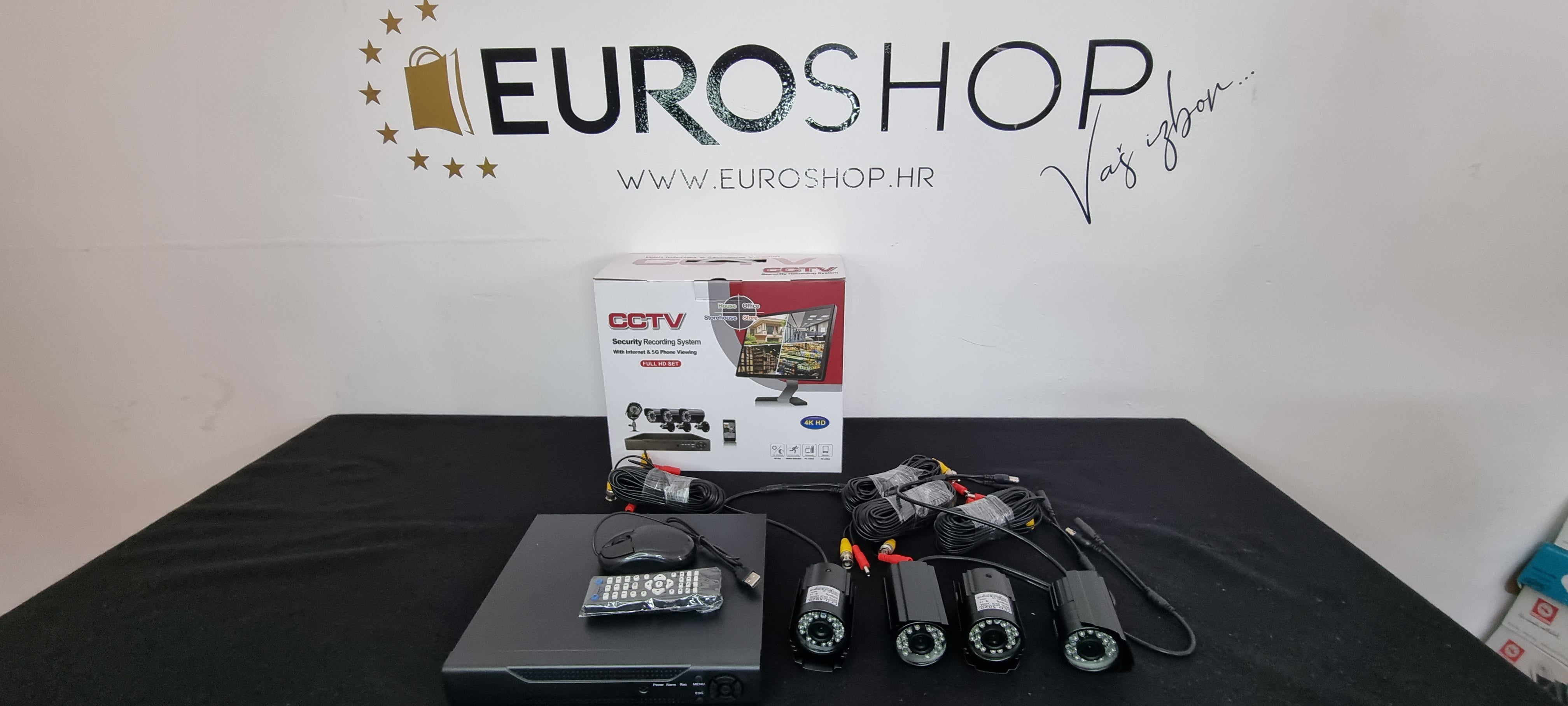 Digitalni videonadzor sa noćnim snimanjem - EuroShop