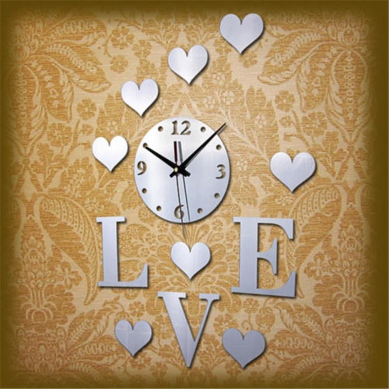 Zidni sat LOVE - GlobalExpress