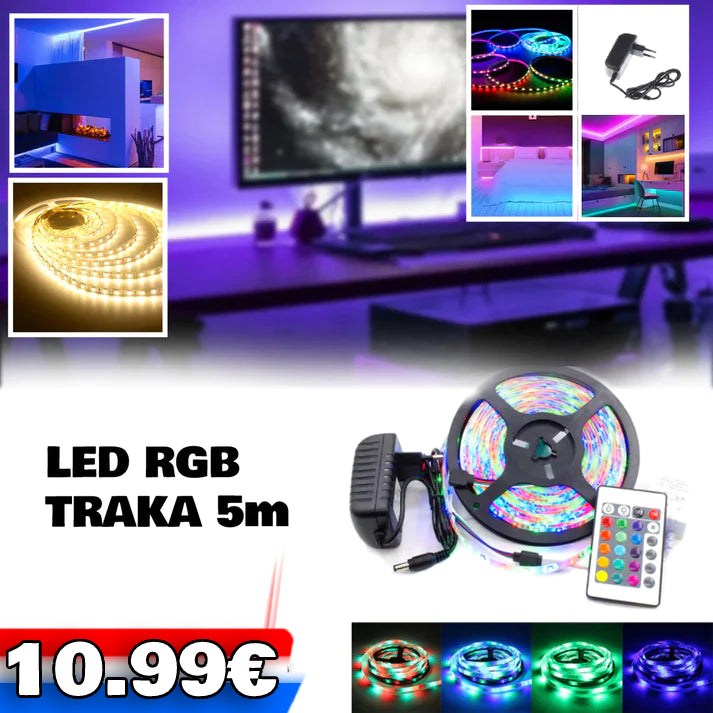 LED traka RGB 5/10m - EuroShop